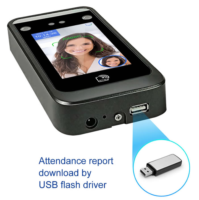 Access Control AI06 Dynamic Facial Recognition System Terminal